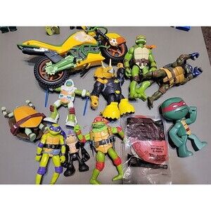 Mixed‎ lot Teenage Mutant Ninja Turtles TMNT Figures Accessories Parts lot